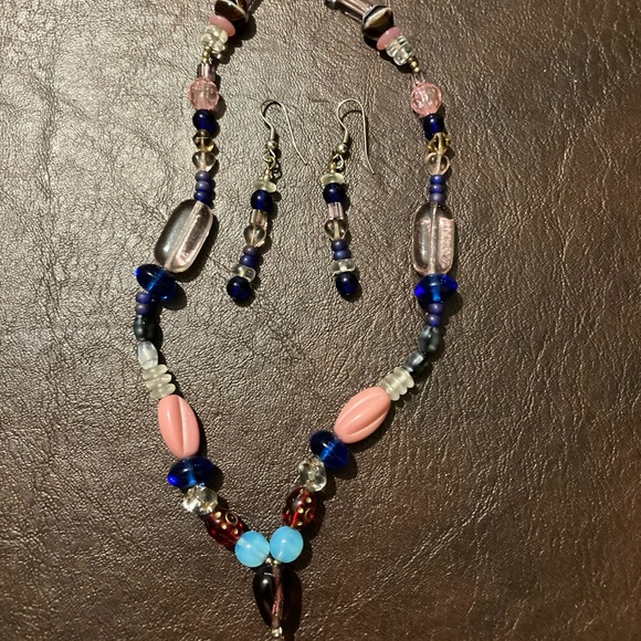 Jewelry - 🇺🇸Handmade Necklace and Earrings Set